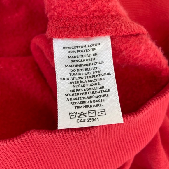 Merry Christmas Ya Filthy Animal Crewneck Sweater Freakin Tees Red Size Medium - Picture 3 of 12